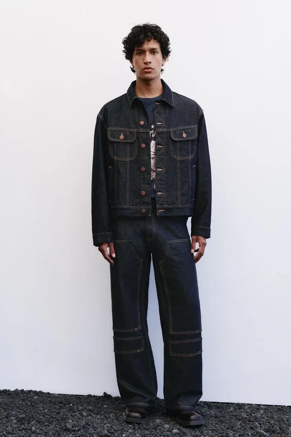 Veste en denim Monserrat Messeguer Veste en denim Monserrat Messeguer