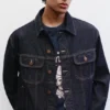 Veste en denim Monserrat Messeguer Veste en denim Monserrat Messeguer