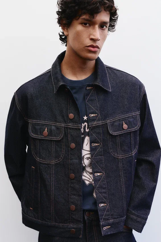 Veste en denim Monserrat Messeguer Veste en denim Monserrat Messeguer