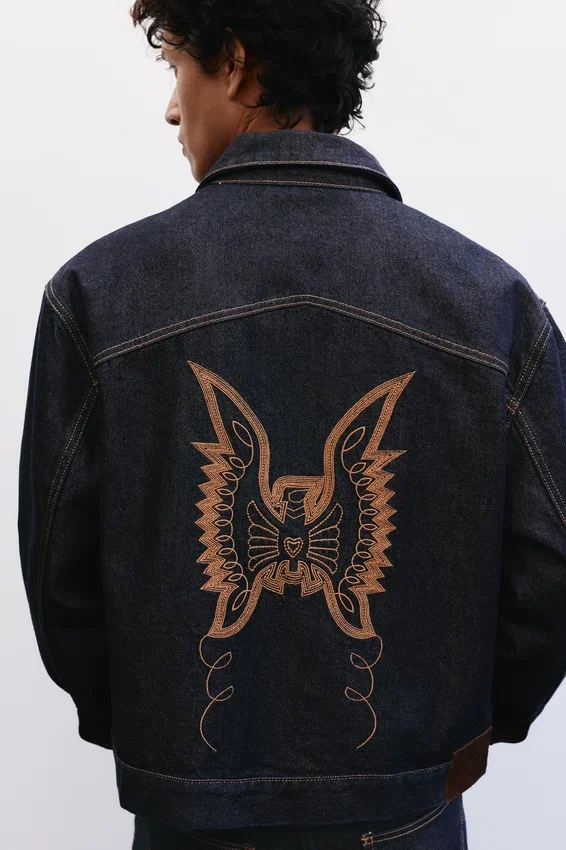 Veste en denim Monserrat Messeguer Veste en denim Monserrat Messeguer