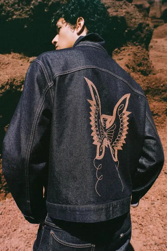 Veste en denim Monserrat Messeguer Veste en denim Monserrat Messeguer