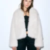 Veste en fausse fourrure Veste en fausse fourrure