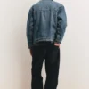 Veste en jean avec col en fausse peau de mouton Veste en jean avec col en fausse peau de mouton