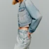 Veste en jean courte Veste en jean courte