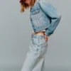 Veste en jean courte Veste en jean courte