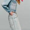 Veste en jean courte Veste en jean courte