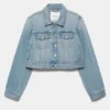 Veste en jean courte Veste en jean courte