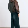 Veste en simili cuir vieilli Veste en simili cuir vieilli