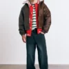 Veste en simili cuir vieilli Veste en simili cuir vieilli