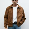 Veste en simili-suède Veste en simili-suède