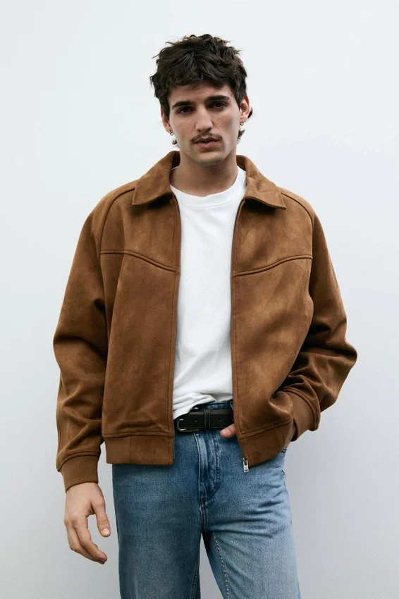 Veste en simili-suède Veste en simili-suède