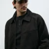 Veste en simili-suède Veste en simili-suède