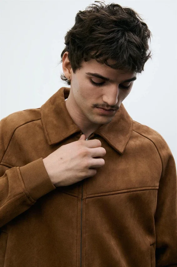 Veste en simili-suède Veste en simili-suède