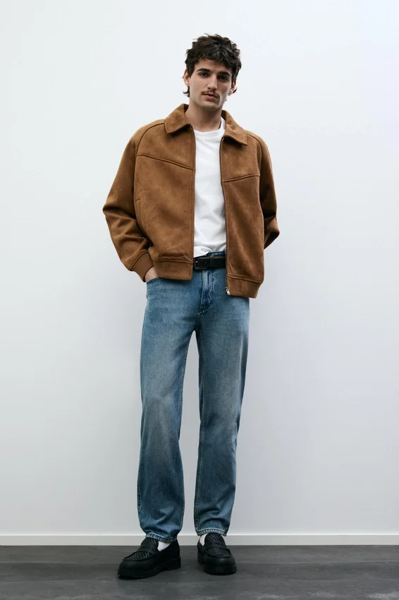 Veste en simili-suède Veste en simili-suède