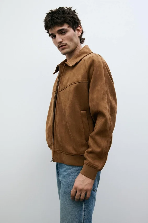 Veste en simili-suède Veste en simili-suède