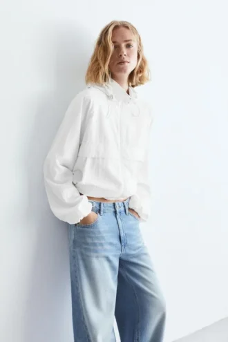 Veste légère à capuche