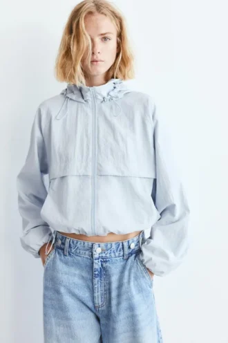Veste légère à capuche