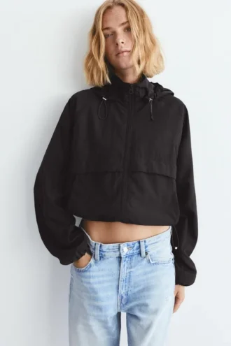 Veste légère à capuche