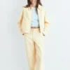 Veste utilitaire jaune