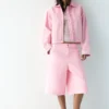 Veste utilitaire rose