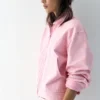Veste utilitaire rose
