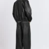 Veste volumineuse en simili cuir Veste volumineuse en simili cuir