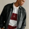 Veste volumineuse en simili cuir Veste volumineuse en simili cuir