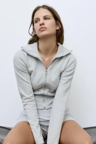 Veste zippée