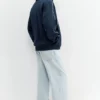Veste zippée brodée